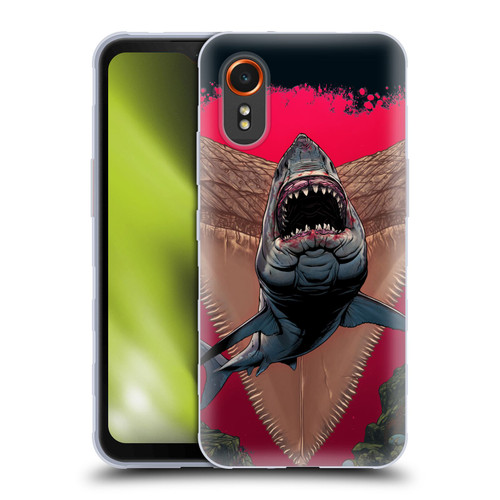 Vincent Hie Key Art Shark Soft Gel Case for Samsung Galaxy Xcover7 5G