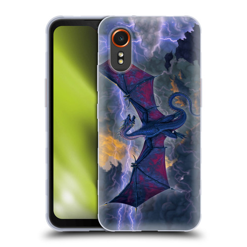 Vincent Hie Key Art Thunder Dragon Soft Gel Case for Samsung Galaxy Xcover7 5G
