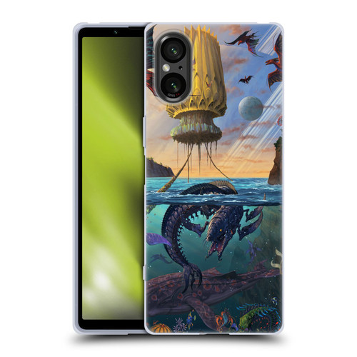 Vincent Hie Key Art Alien World Soft Gel Case for Sony Xperia 5 V 5G