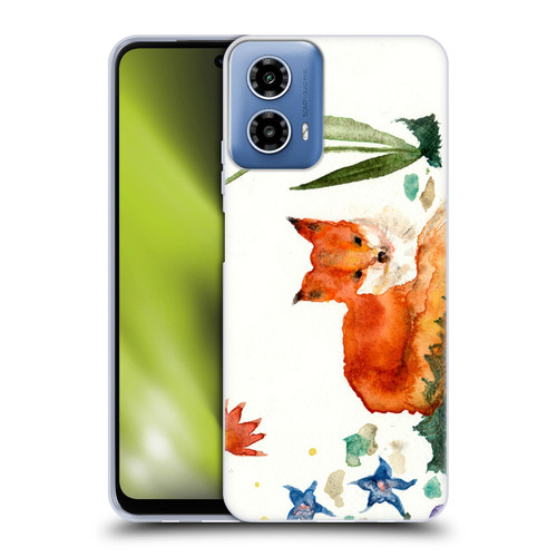 Wyanne Animals Little Fox In The Garden Soft Gel Case for Motorola Moto G34 5G