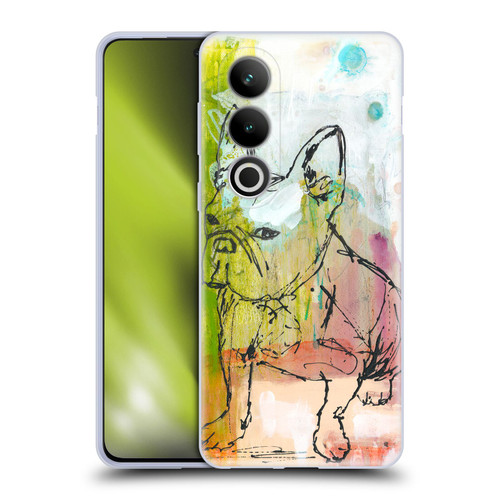 Wyanne Animals French Bulldog Sketch Soft Gel Case for OPPO OnePlus Ace 3V 5G