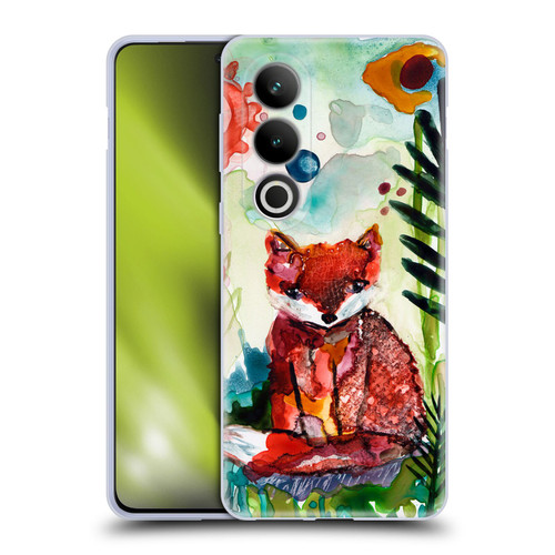 Wyanne Animals Baby Fox In The Garden Soft Gel Case for OPPO OnePlus Ace 3V 5G