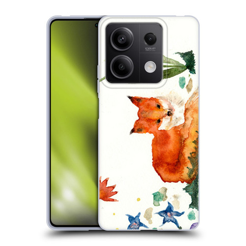 Wyanne Animals Little Fox In The Garden Soft Gel Case for Xiaomi Redmi Note 13 5G