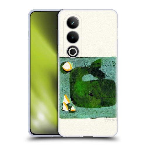 Wyanne Animals 2 Green Whale Monoprint Soft Gel Case for OPPO OnePlus Ace 3V 5G