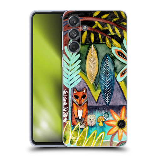 Wyanne Animals 2 Fox Soft Gel Case for Samsung Galaxy M55 5G