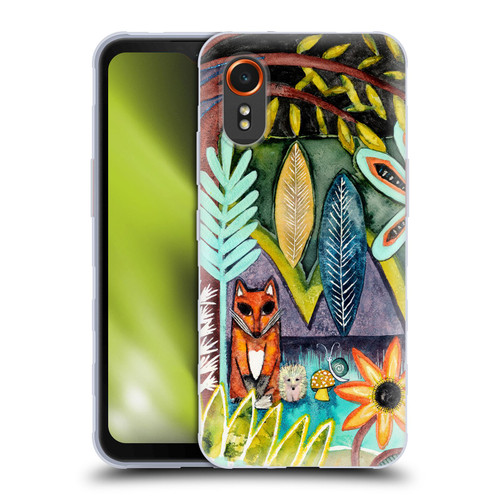 Wyanne Animals 2 Fox Soft Gel Case for Samsung Galaxy Xcover7 5G