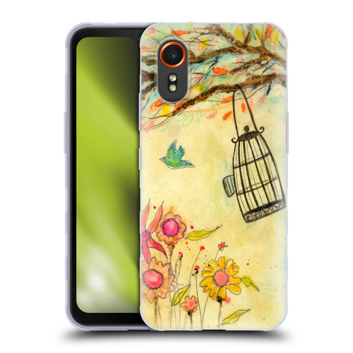 Wyanne Birds Free To Be Soft Gel Case for Samsung Galaxy Xcover7 5G