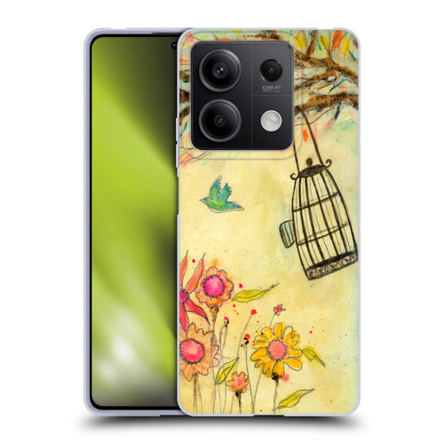 Wyanne Birds Free To Be Soft Gel Case for Xiaomi Redmi Note 13 5G