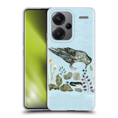 Wyanne Birds Fallen Blueberries Soft Gel Case for Xiaomi Redmi Note 13 Pro Plus 5G