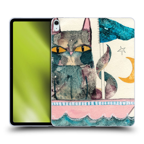 Wyanne Cat Kitty Painting Soft Gel Case for Apple iPad Air 13 2024