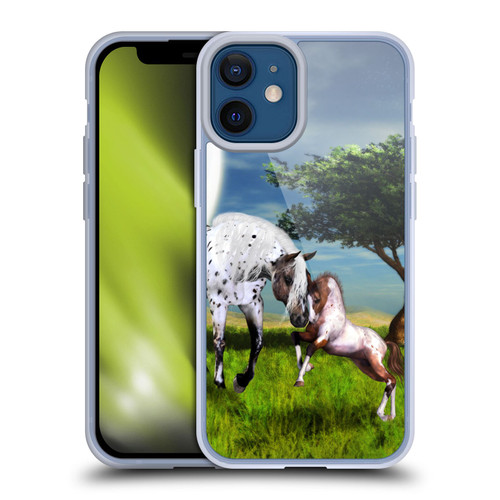 Simone Gatterwe Horses Love Forever Soft Gel Case for Apple iPhone 12 Mini