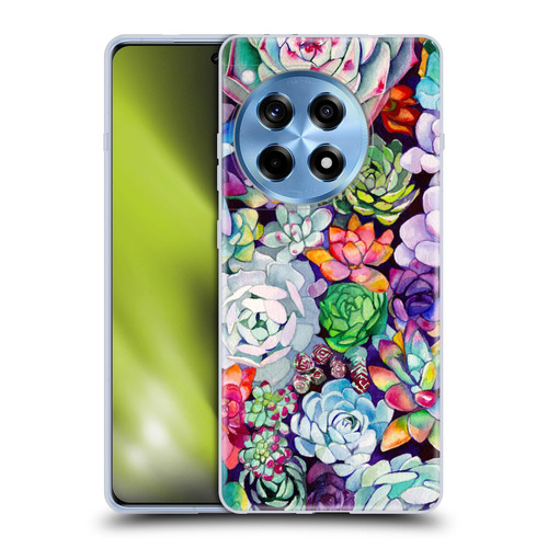 Mai Autumn Floral Garden Succulent Soft Gel Case for OPPO OnePlus Ace 3 5G