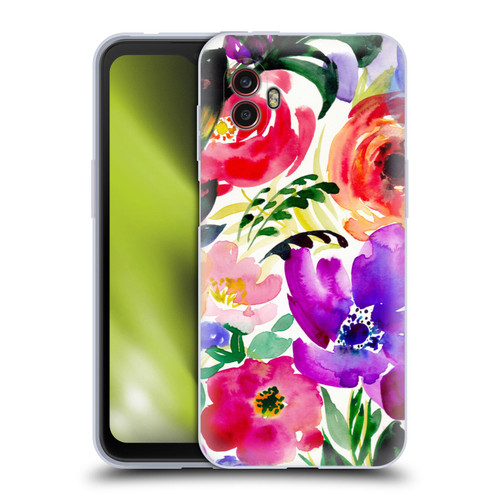 Mai Autumn Floral Garden Bloom Soft Gel Case for Samsung Galaxy Xcover6 Pro/Pro2