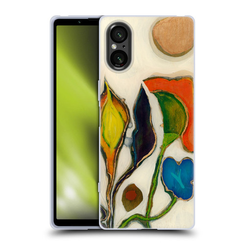 Wyanne Nature Artist Flowers Soft Gel Case for Sony Xperia 5 V 5G