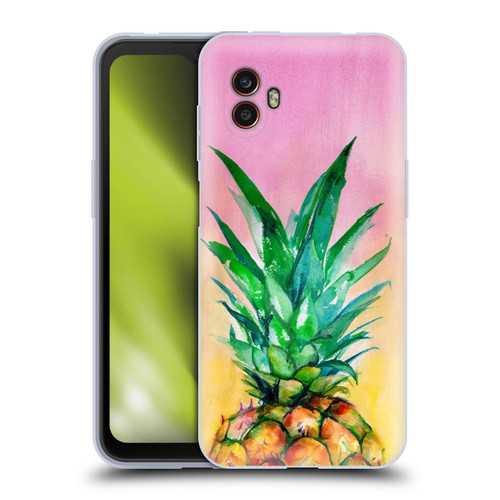 Mai Autumn Paintings Ombre Pineapple Soft Gel Case for Samsung Galaxy Xcover6 Pro/Pro2