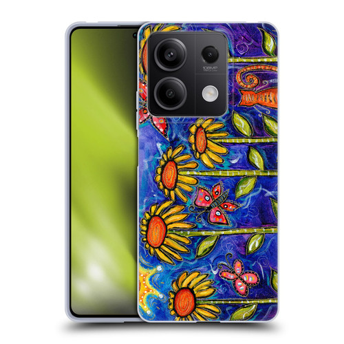 Wyanne Nature 2 Sundown Sunflowers Soft Gel Case for Xiaomi Redmi Note 13 5G