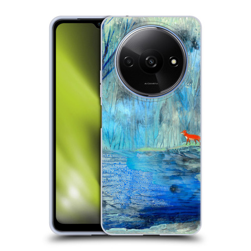 Wyanne Nature 2 Red Fox Blue River Soft Gel Case for Xiaomi Redmi A3