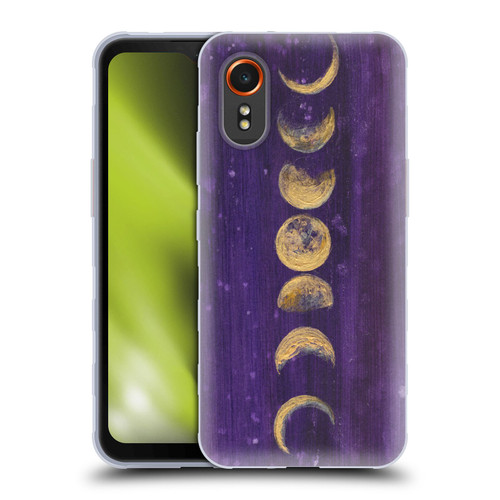 Mai Autumn Space And Sky Moon Phases Soft Gel Case for Samsung Galaxy Xcover7 5G