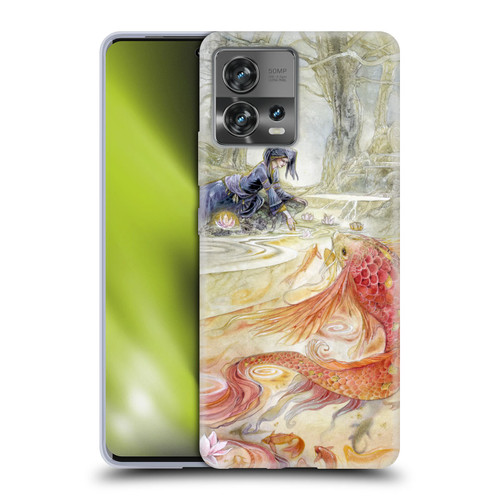Stephanie Law Art Pure Heart Soft Gel Case for Motorola Moto Edge 30 Fusion