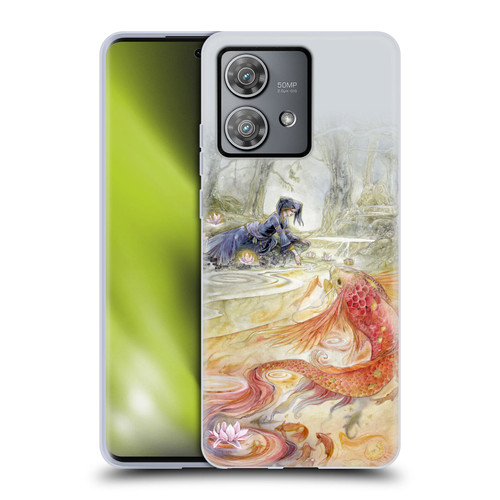 Stephanie Law Art Pure Heart Soft Gel Case for Motorola Edge 40 Neo 5G