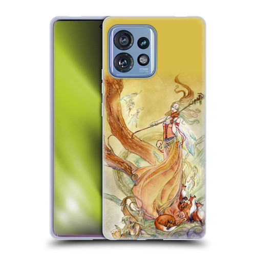 Stephanie Law Art Violin Soft Gel Case for Motorola Moto Edge 40 Pro