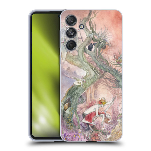 Stephanie Law Art Love Soft Gel Case for Samsung Galaxy M55 5G