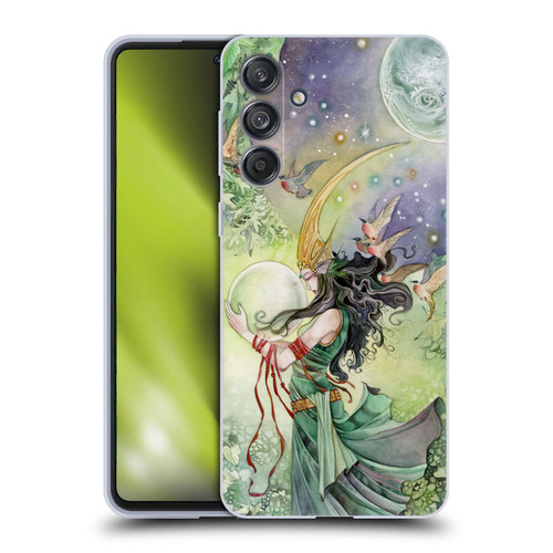 Stephanie Law Art World Soft Gel Case for Samsung Galaxy M55 5G