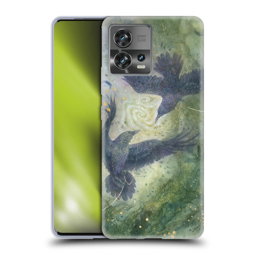 Stephanie Law Graphics Huginn And Muninn Soft Gel Case for Motorola Moto Edge 30 Fusion