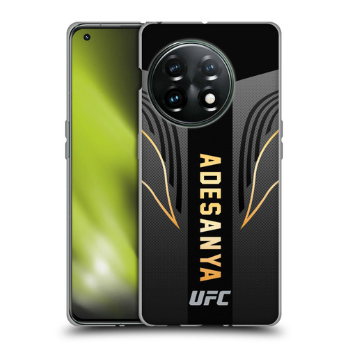 UFC Israel Adesanya Fighter Kit Soft Gel Case for OnePlus 11 5G