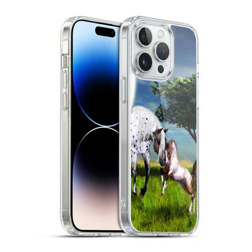Simone Gatterwe Horses Love Forever Soft Gel Case for Apple iPhone 14 Pro Max & MagSafe