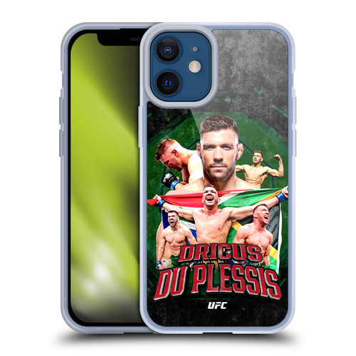 UFC Dricus Du Plessis Graphics Soft Gel Case for Apple iPhone 12 Mini