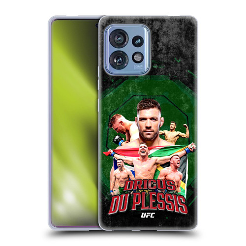 UFC Dricus Du Plessis Graphics Soft Gel Case for Motorola Moto Edge 40 Pro