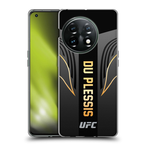 UFC Dricus Du Plessis Fighter Kit Soft Gel Case for OnePlus 11 5G