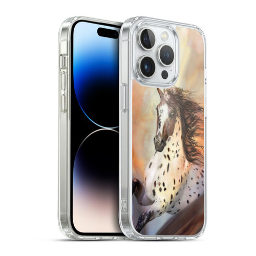 Simone Gatterwe Horses Wild 2 Soft Gel Case for Apple iPhone 14 Pro & MagSafe