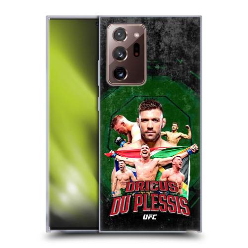 UFC Dricus Du Plessis Graphics Soft Gel Case for Samsung Galaxy Note20 Ultra / 5G