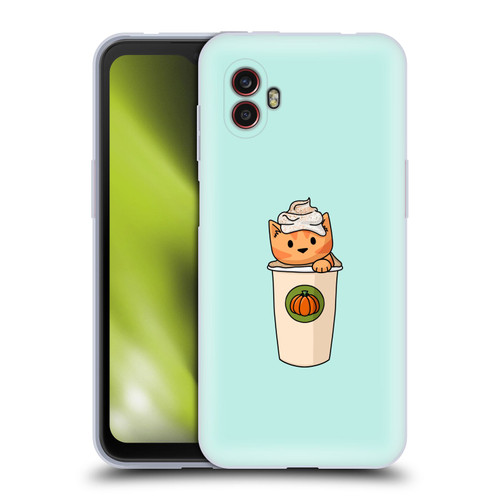 Beth Wilson Doodlecats Pumpkin Spice Latte Soft Gel Case for Samsung Galaxy Xcover6 Pro/Pro2