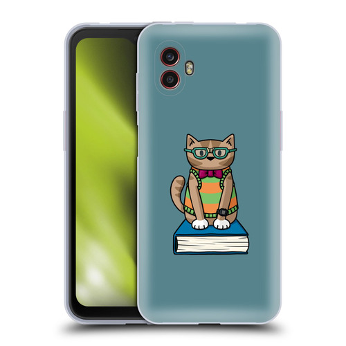 Beth Wilson Doodlecats Nerd Soft Gel Case for Samsung Galaxy Xcover6 Pro/Pro2