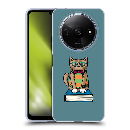 Beth Wilson Doodlecats Nerd Soft Gel Case for Xiaomi Redmi A3