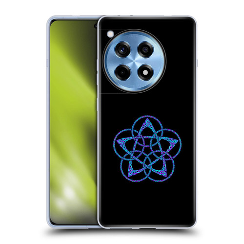 Beth Wilson Celtic Knot Stars Blue & Purple Circles Soft Gel Case for OPPO OnePlus Ace 3 5G