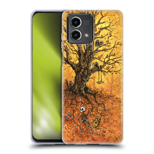 David Lozeau Colourful Art Tree Of Life Soft Gel Case for Motorola Moto G Stylus 5G 2023