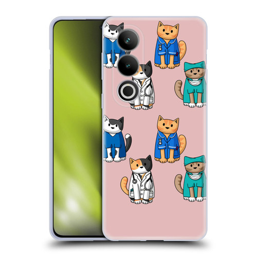 Beth Wilson Doodle Cats 2 Professionals Soft Gel Case for OPPO OnePlus Ace 3V 5G