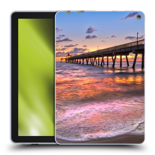 Celebrate Life Gallery Beaches Lace Soft Gel Case for Amazon Fire HD 10 / Plus 2021