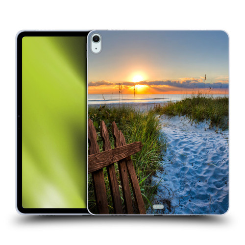 Celebrate Life Gallery Beaches Sandy Trail Soft Gel Case for Apple iPad Air 13 2024