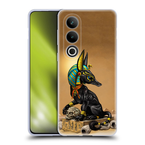 Stanley Morrison Art Egyptian Black Jackal Anubis Soft Gel Case for OPPO OnePlus Ace 3V 5G