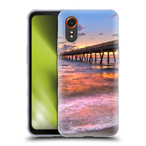 Celebrate Life Gallery Beaches Lace Soft Gel Case for Samsung Galaxy Xcover7 5G