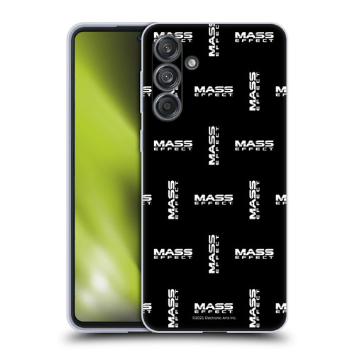 EA Bioware Mass Effect Graphics Logo Pattern Soft Gel Case for Samsung Galaxy M55 5G