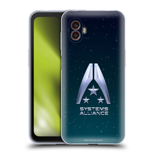 EA Bioware Mass Effect Graphics Systems Alliance Logo Soft Gel Case for Samsung Galaxy Xcover6 Pro/Pro2