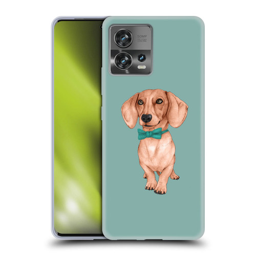 Barruf Dogs Dachshund, The Wiener Soft Gel Case for Motorola Moto Edge 30 Fusion