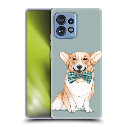 Barruf Dogs Corgi Soft Gel Case for Motorola Moto Edge 40 Pro