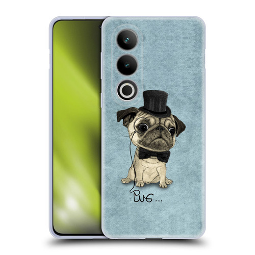 Barruf Dogs Gentle Pug Soft Gel Case for OPPO OnePlus Ace 3V 5G